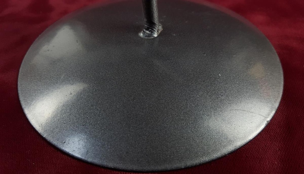 [458119511] Kerzenhalter aus Metall ohne Glaseinsatz H 25,5 cm Bild 7