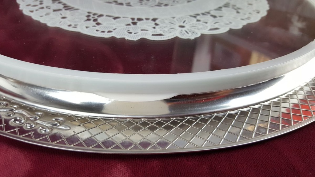 [458119519] Tortenplatte Tortenständer 36 cm Quist gebraucht - gut Bild 6