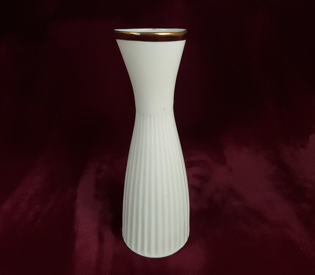 [2118853] Henkelvase Goldrand Bavaria 20,5 cm Porzellan gebraucht - gut Bild 2