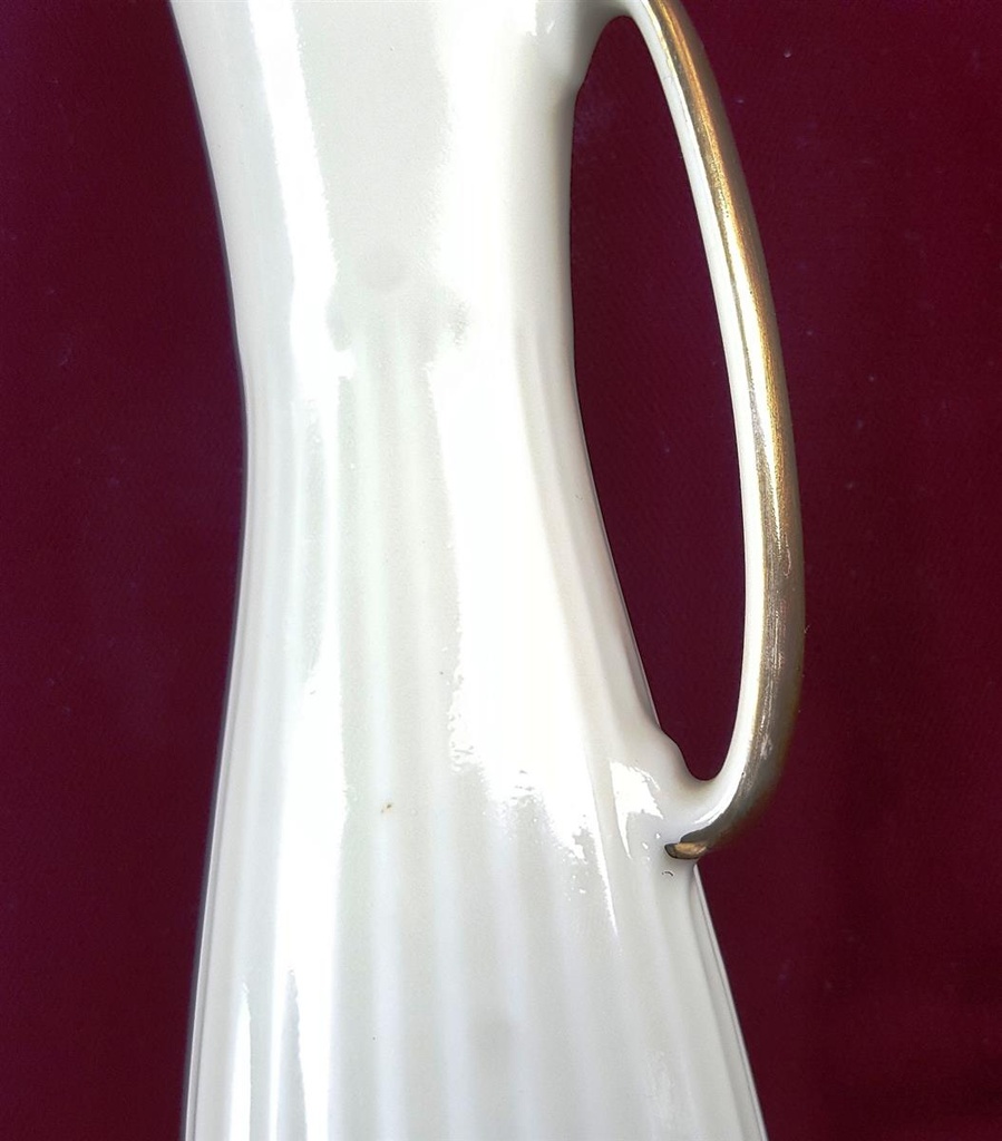 [2118853] Henkelvase Goldrand Bavaria 20,5 cm Porzellan gebraucht - gut Bild 7