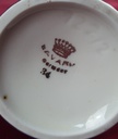 [2118853] Henkelvase Goldrand Bavaria 20,5 cm Porzellan gebraucht - gut Bild 8