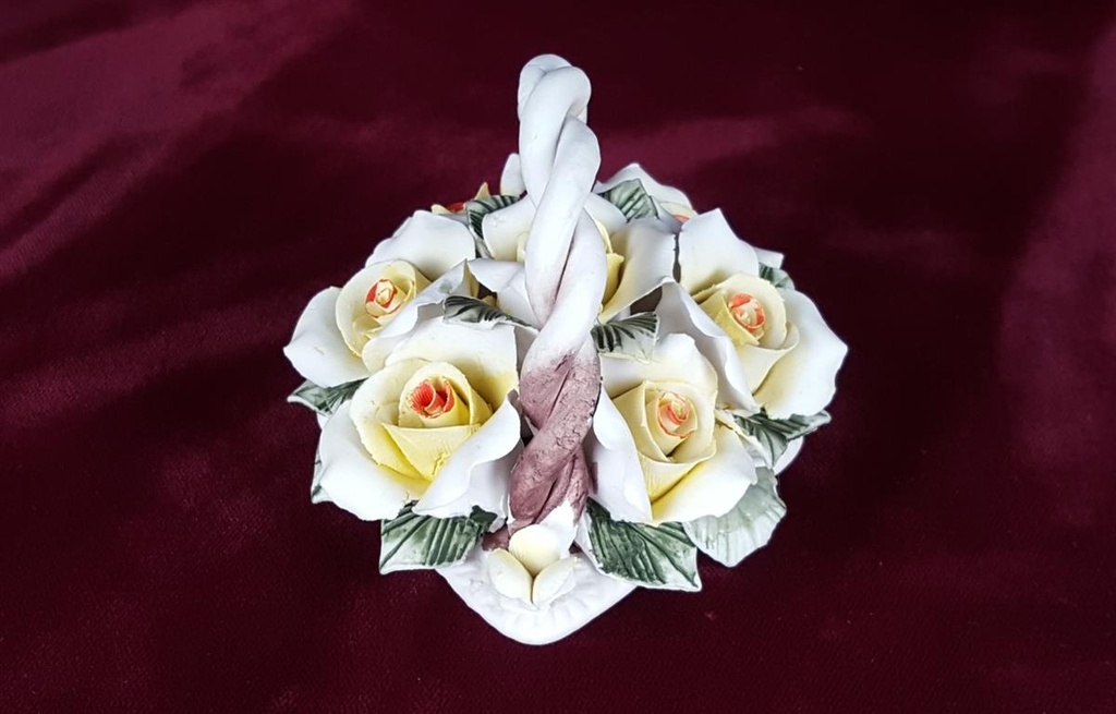[458119525] Blumenkorb 6,5 cm Gilde gebraucht - gut Bild 2