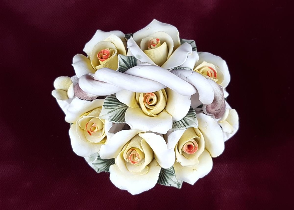 [458119525] Blumenkorb 6,5 cm Gilde gebraucht - gut Bild 3