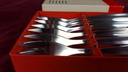 [458119534] Kuchengabeln 30 cm Krupp Berndorf Silber gebraucht - sehr gut Bild 2