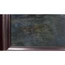 [M45-002-007] Öl-Druck auf Leinwand Gemälde mit Rahmen Motiv Feldarbeiter 114x74 cm Bild 7