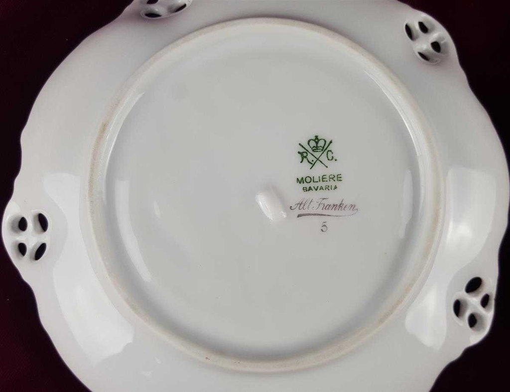 [458119540] Schale Durchbruchschale Durchbrucharbeit 15,5 cm Rosenthal Bavaria gebraucht - gut Bild 4