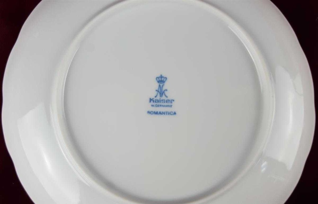 [458119544] Kuchenteller 19,5 cm AK Kaiser Porzellan Romantica Weiß Bild 3