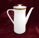 [458119556] Kaffeekanne Kanne Goldrand 1,2 L Thomas Porzellan Unbekannte Formen Weiß gebraucht - sehr gut Bild 3