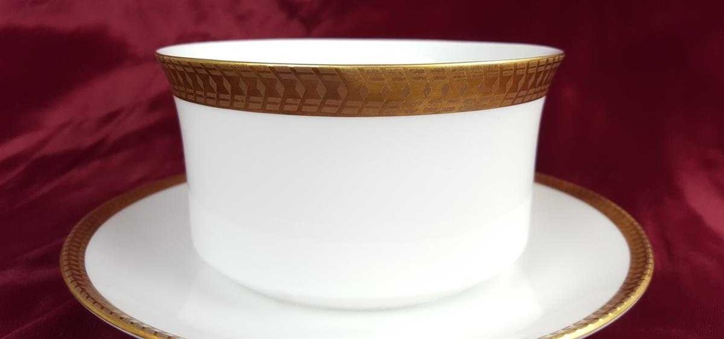 [458119558] Sauciere Goldrand 1tlg Thomas Porzellan Unbekannte Formen Weiß gebraucht - sehr gut Bild 3