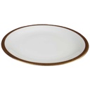 [458119563] Kuchenteller Dessertteller Goldrand 19,3 cm Thomas Porzellan Unbekannte Formen Weiß Bild 2