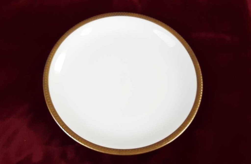[458119563] Kuchenteller Dessertteller Goldrand 19,3 cm Thomas Porzellan Unbekannte Formen Weiß Bild 3