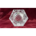 [2118857] Aschenbecher relief Glas Handgearbeitet Mundgeblasen B 12,5 Bild 5