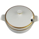 [458119575] Suppenterrine Goldrand 2,1 L Zeh Scherzer 1688 gebraucht - gut Bild 2