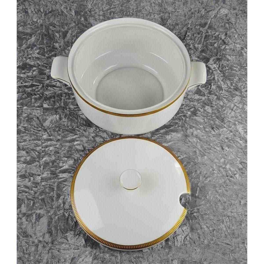 [458119575] Suppenterrine Goldrand 2,1 L Zeh Scherzer 1688 gebraucht - gut Bild 3