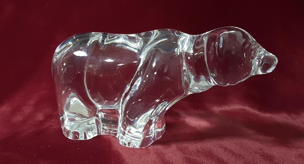 [458119578] Briefbeschwerer Glasfigur 6 cm Villeroy & Boch Transparent gebraucht - gut Bild 2