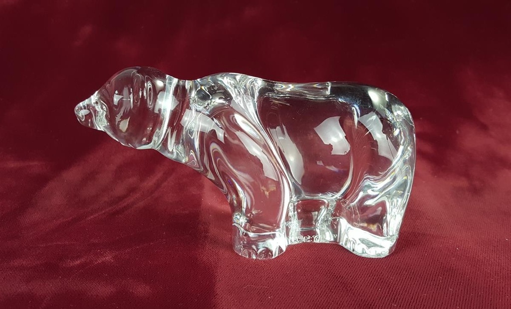 [458119578] Briefbeschwerer Glasfigur 6 cm Villeroy & Boch Transparent gebraucht - gut Bild 3