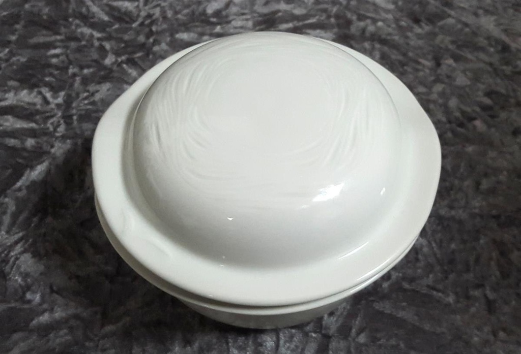 [458119589] Deckeldose Porzellan weiß H 11,6 cm Bild 2