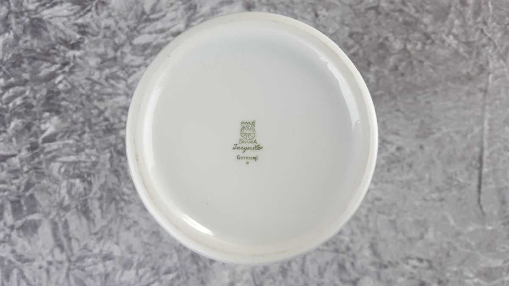 [458119591] Vase Blumenvase Golddekor Jaeger & Co PMR Bavaria Bild 7