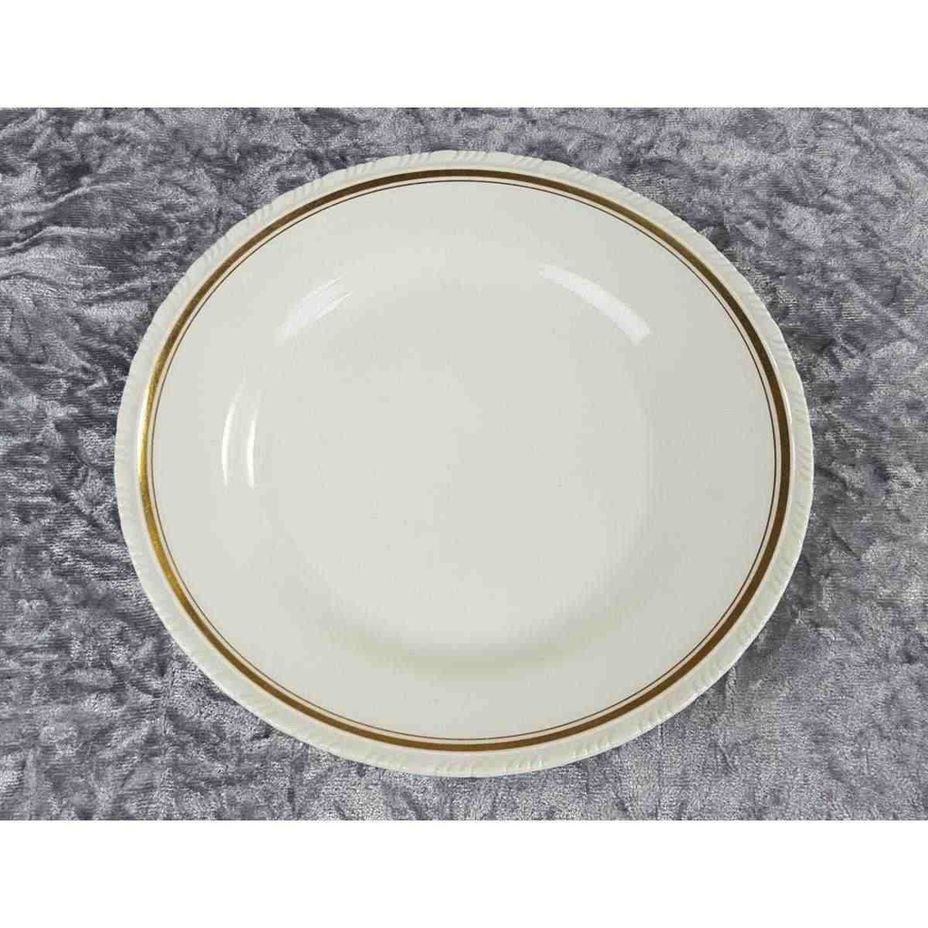 [458119596] Kuchenteller Goldrand 19,8 cm Schönwald Alt Relief gebraucht - akzeptabel Bild 3