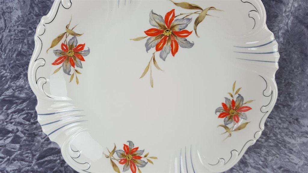 [458119603] Teller Sammelteller Zierteller 30,5 cm Weisswasser gebraucht - gut Bild 2