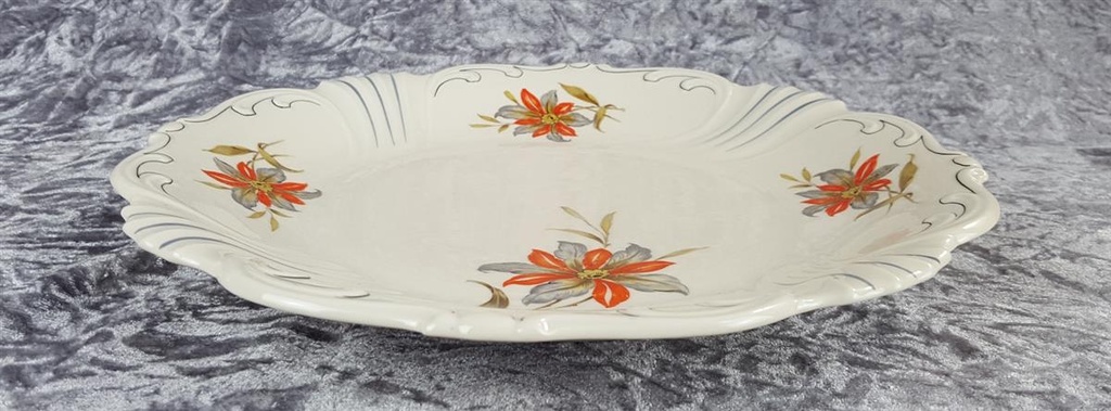 [458119603] Teller Sammelteller Zierteller 30,5 cm Weisswasser gebraucht - gut Bild 5