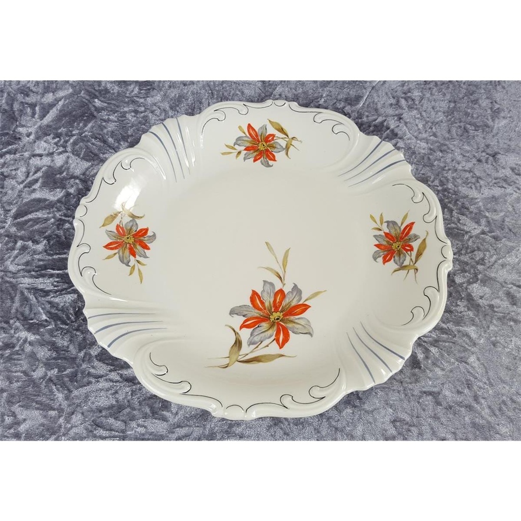 [458119603] Teller Sammelteller Zierteller 30,5 cm Weisswasser gebraucht - gut Bild 6