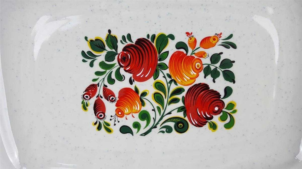 [458119611] Servierplatte Fleischplatte 31,2x21,6 cm Winterling Schwarzenbach gebraucht - gut Bild 2