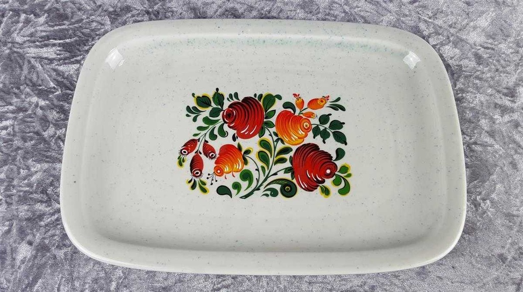 [458119611] Servierplatte Fleischplatte 31,2x21,6 cm Winterling Schwarzenbach gebraucht - gut Bild 4