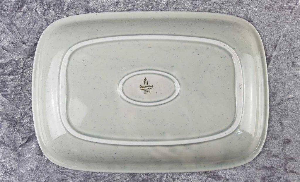 [458119611] Servierplatte Fleischplatte 31,2x21,6 cm Winterling Schwarzenbach gebraucht - gut Bild 5
