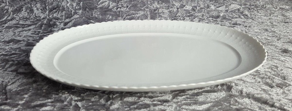 [458119630] Servierplatte Steakplatte 33x22,2 cm Tirschenreuth Mon Amie Weiß gebraucht - gut Bild 2