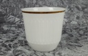 [458119635] Kaffeetasse Goldrand 7,5 cm Hutschenreuther Weiß gebraucht - gut Bild 2