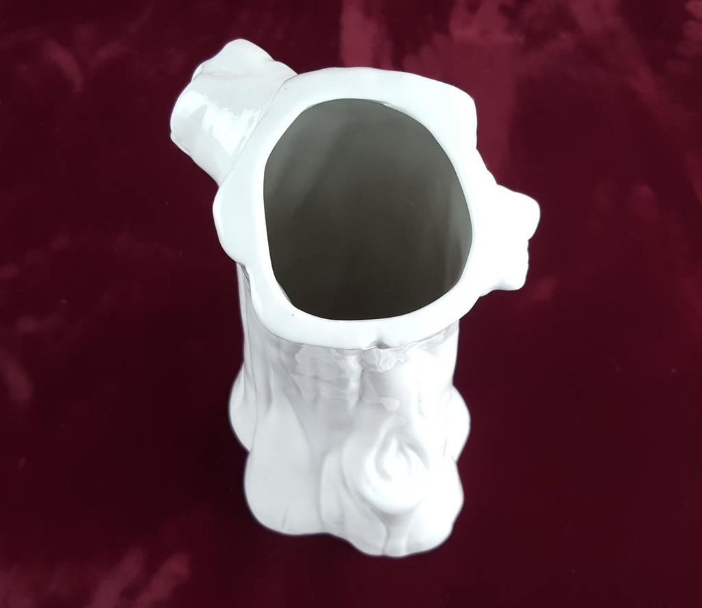 [458119660] Porzellanvase Dekovase Blumenvase H 27 cm weiß Bild 5