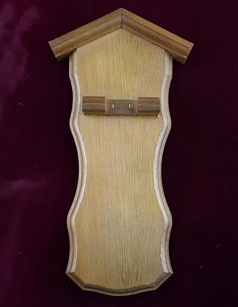 [458119663] Zinn 95% Jahreslöffel 1990 Zinnlöffel Löffel aus mit Holzhalter Bild 3