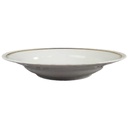 [458119665] Suppenteller Goldrand 24,7 cm Schönwald Form 301 Weiß gebraucht - akzeptabel Bild 2