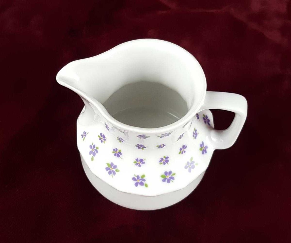 [458119787] Milchkännchen Eschenbach Unbekannte Formen Blumendekor Blumen gebraucht - gut Bild 5