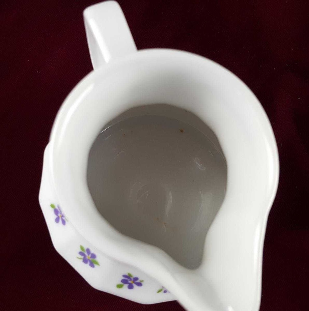 [458119787] Milchkännchen Eschenbach Unbekannte Formen Blumendekor Blumen gebraucht - gut Bild 7