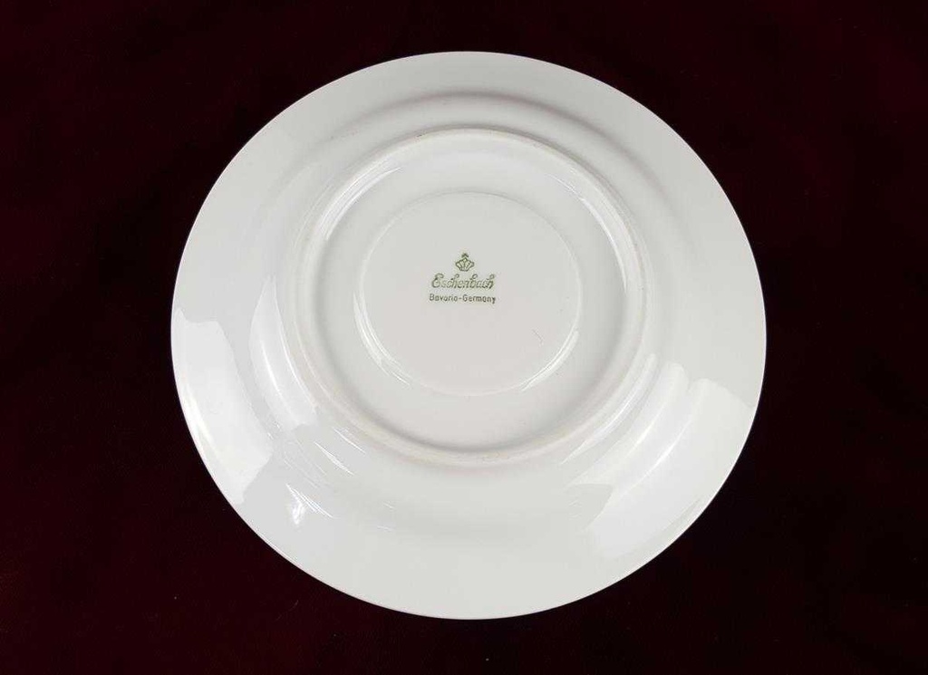 [458119789] Untertasse für Kaffee 14,5 cm Eschenbach Unbekannte Formen Blumendekor Blumen gebraucht - gut Bild 4