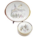 [458119791] Schale mit Schälchen Bavaria Germany Einzelteile gebraucht - akzeptabel Bild 2