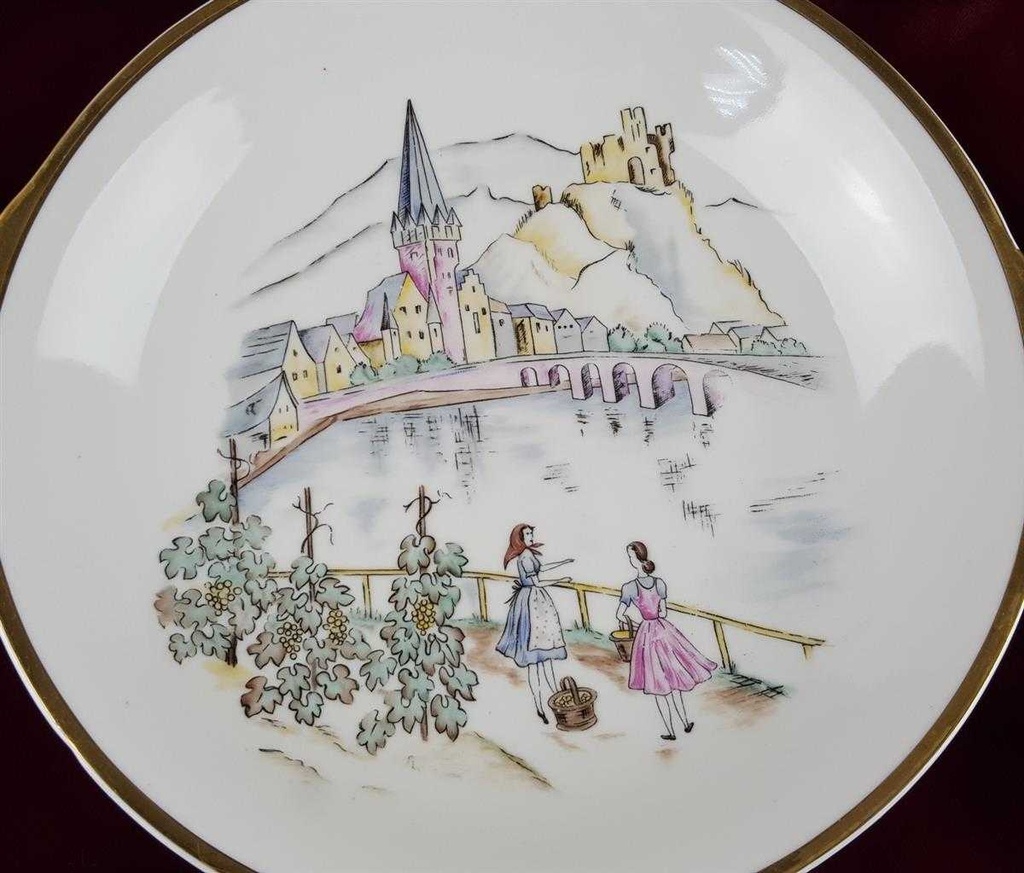 [458119791] Schale mit Schälchen Bavaria Germany Einzelteile gebraucht - akzeptabel Bild 6