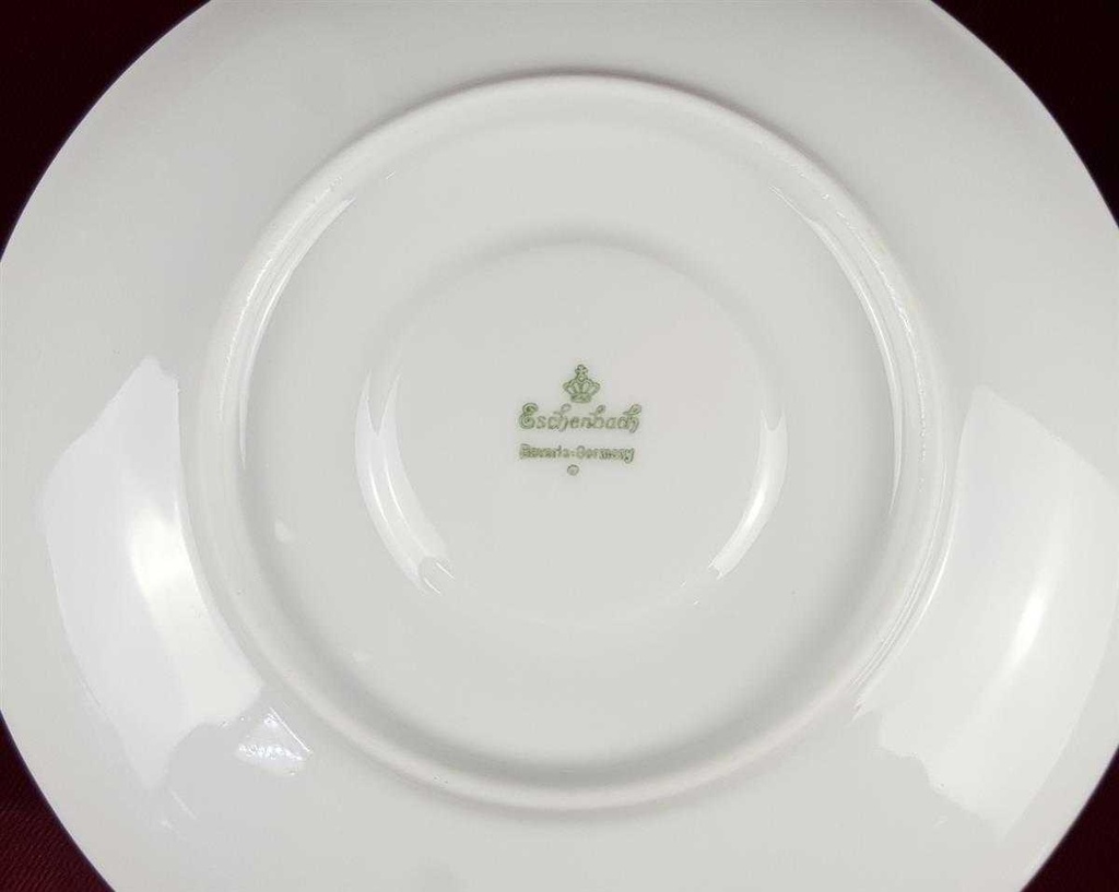 [458119805] Untertasse für Kaffee 14,5 cm Eschenbach Alte Formen Goldbordüre W 555 gebraucht - akzeptabel Bild 4