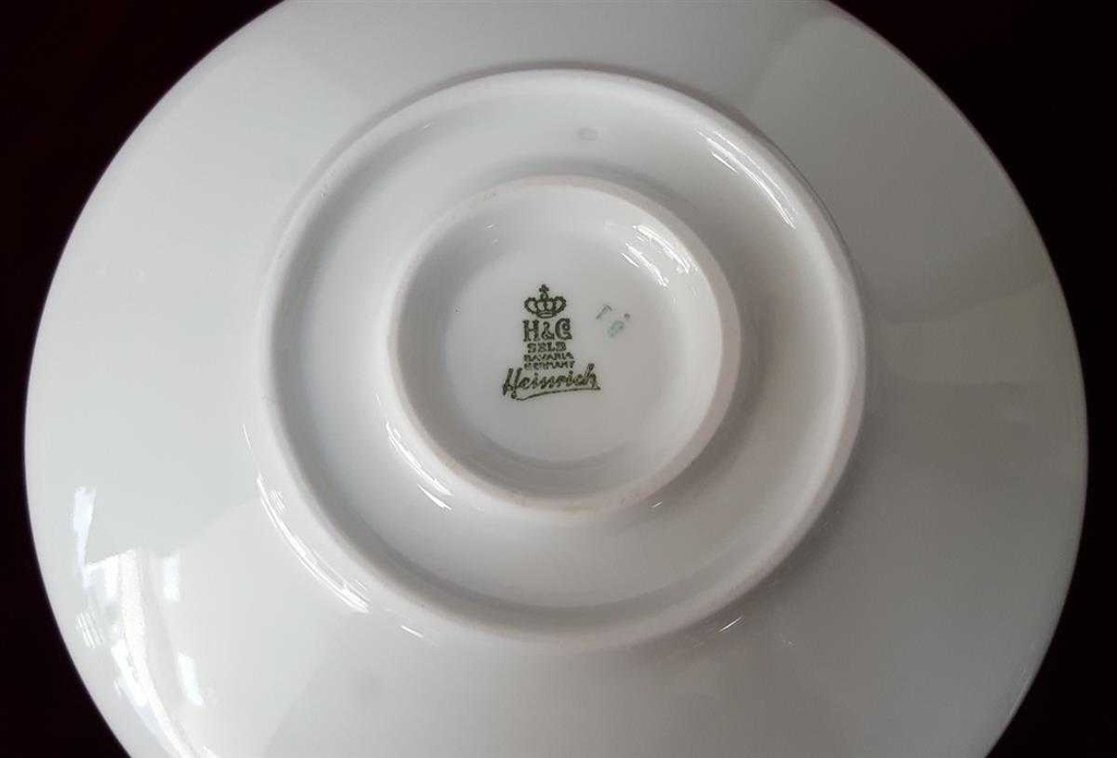 [458119807] Sauciere 1tlg Heinrich Grazie Grauband Gold gebraucht - gut Bild 6