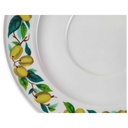 [45811981] Untertasse für Tee 17 cm Villeroy & Boch Salzburg Obstdekor gebraucht - gut Bild 2