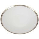 [458119810] Suppenteller 23,1 cm Heinrich Grazie Grauband Gold gebraucht - gut Bild 2