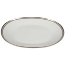 [458119813] Fleischplatte Steakplatte 29,2x22 cm Heinrich Grazie Grauband Gold gebraucht - gut Bild 2