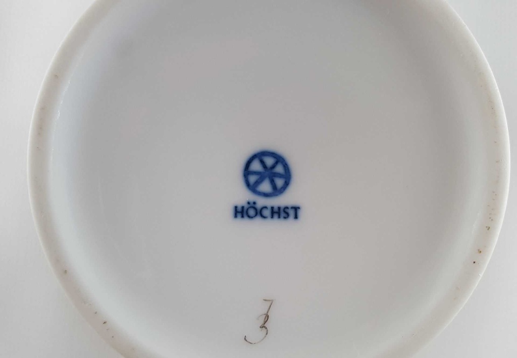 [45811998] Zuckerdose Höchst Blumendekor Blumen gebraucht - neuwertig Bild 6