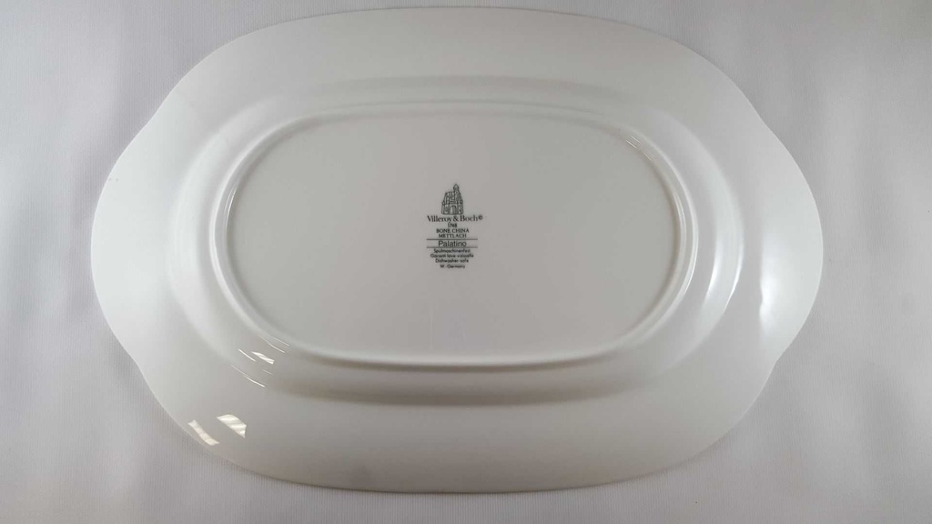 [45812003] Servierplatte Speiseplatte Fleischplatte Steakplatte 34,4x23,3 cm Villeroy & Boch Palatino Rosa gebraucht - neuwertig Bild 4