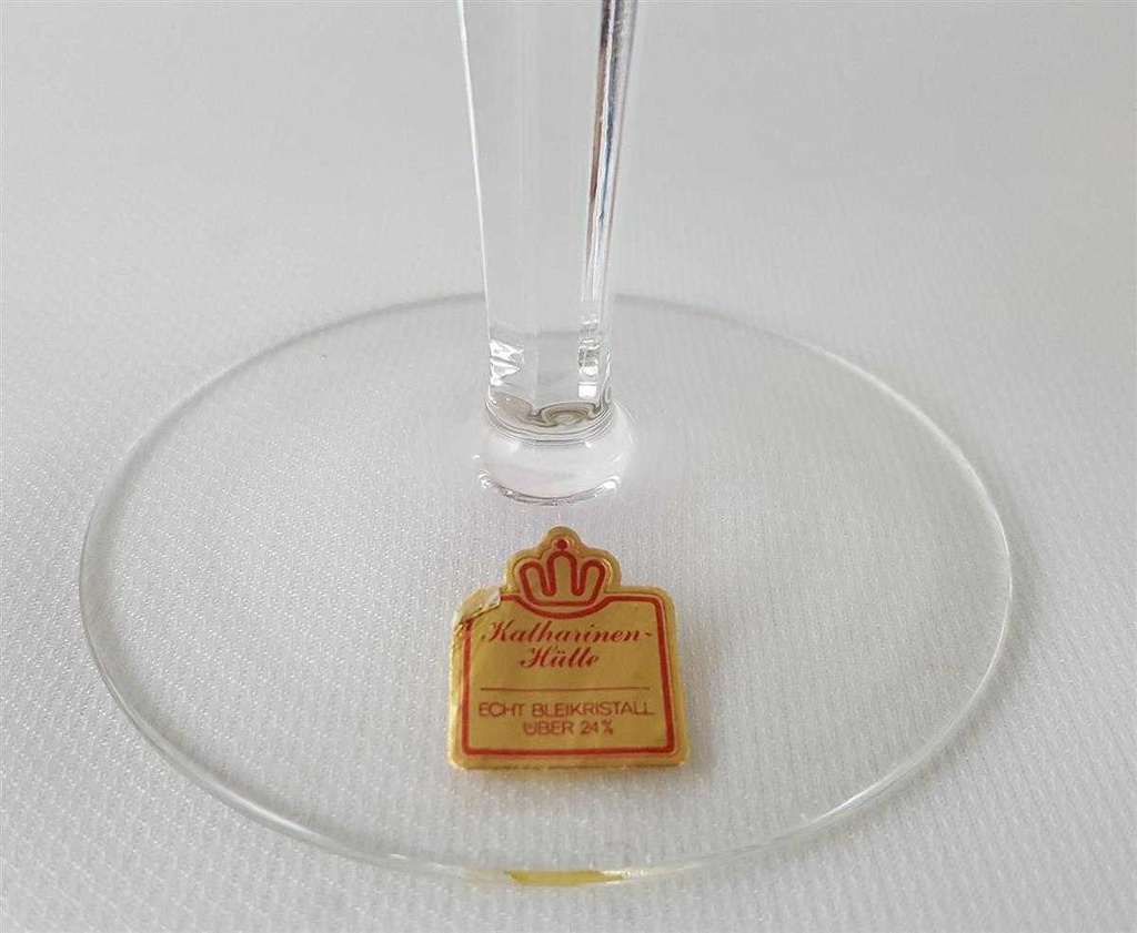 [45812012] Römerglas Überfangglas Katharinenhütte Römergläser Goldrubin gebraucht - sehr gut Bild 4