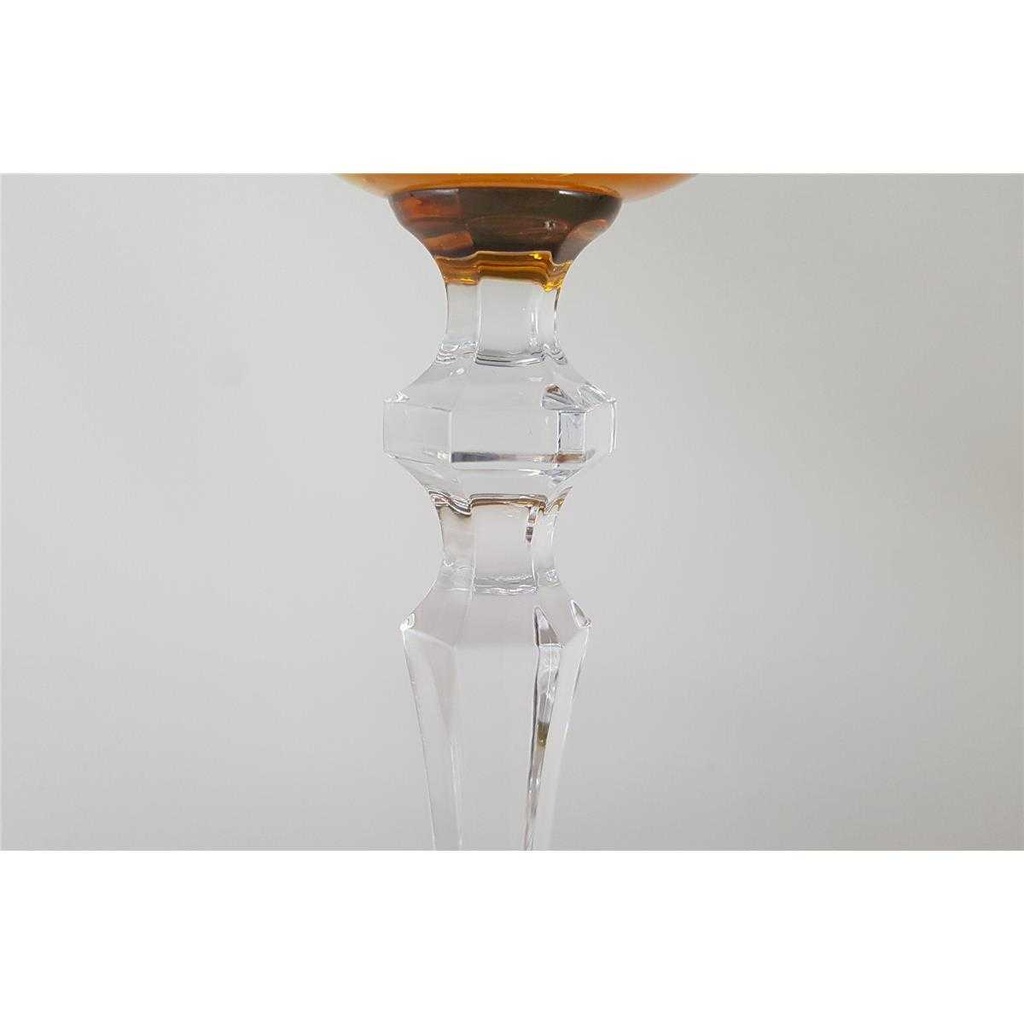 [45812013] Römerglas Überfangglas Katharinenhütte Römergläser Beige Bernstein gebraucht - sehr gut Bild 3