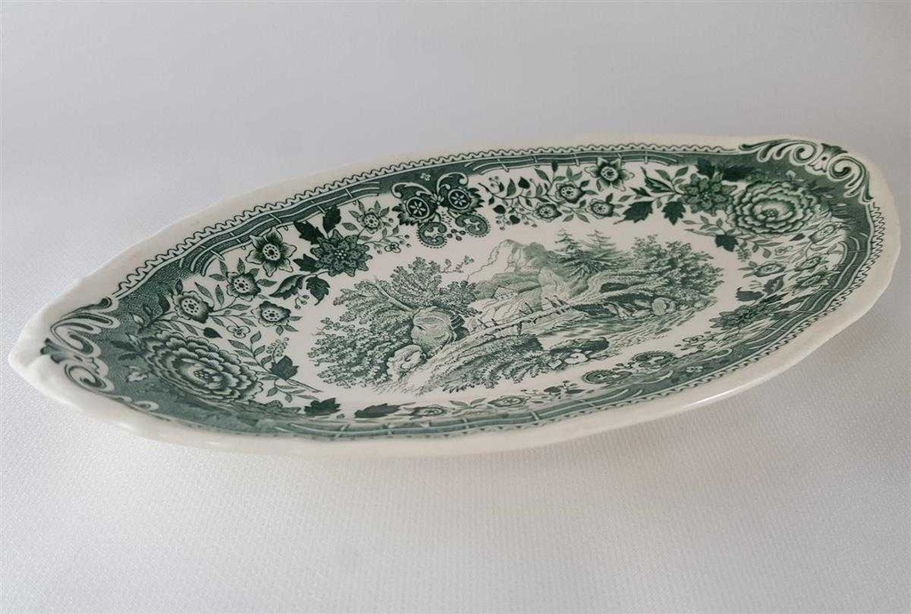 [2118873] Beilagenschale klein 23x13,5 cm Villeroy & Boch Burgenland Grün gebraucht - sehr gut Bild 3