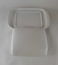 [45812023] Butterdose Arzberg Form 1382 Weiß gebraucht - gut Bild 3